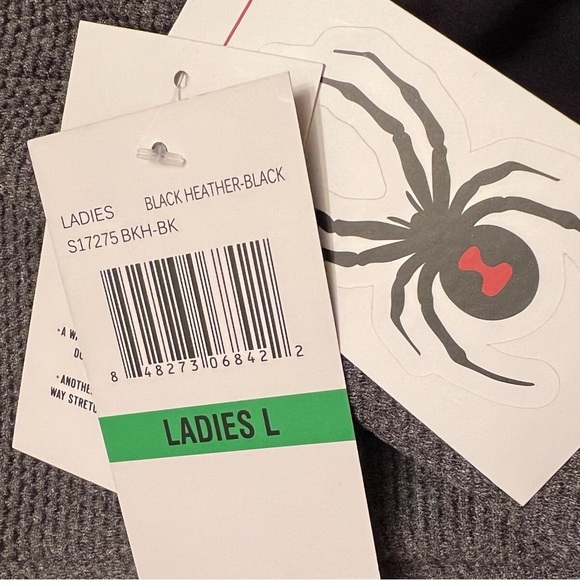 Spyder S17275 Ladies' Pursuit Vest black heather gray large NWT - Picture 11 of 15